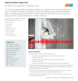 Audio Exception Detection in  Henderson,  NC
