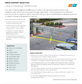 Line Crossing Detection in  Henderson,  NC
